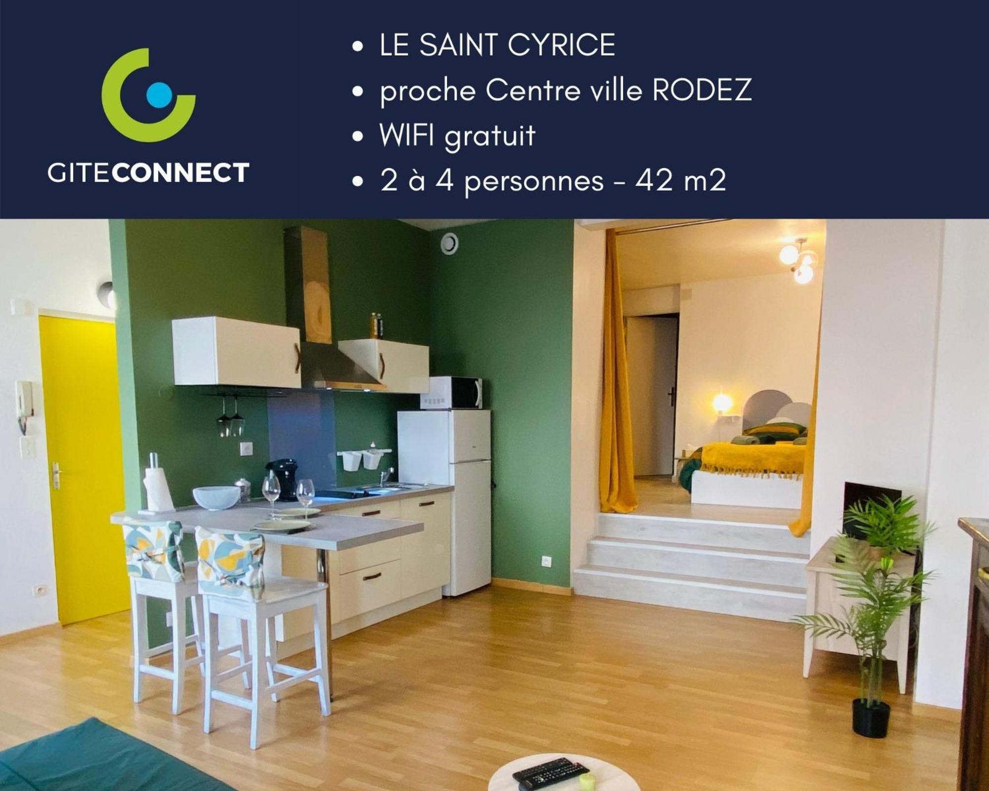 Ferienwohnung Le Saint Cyrice Rodez Exterior foto